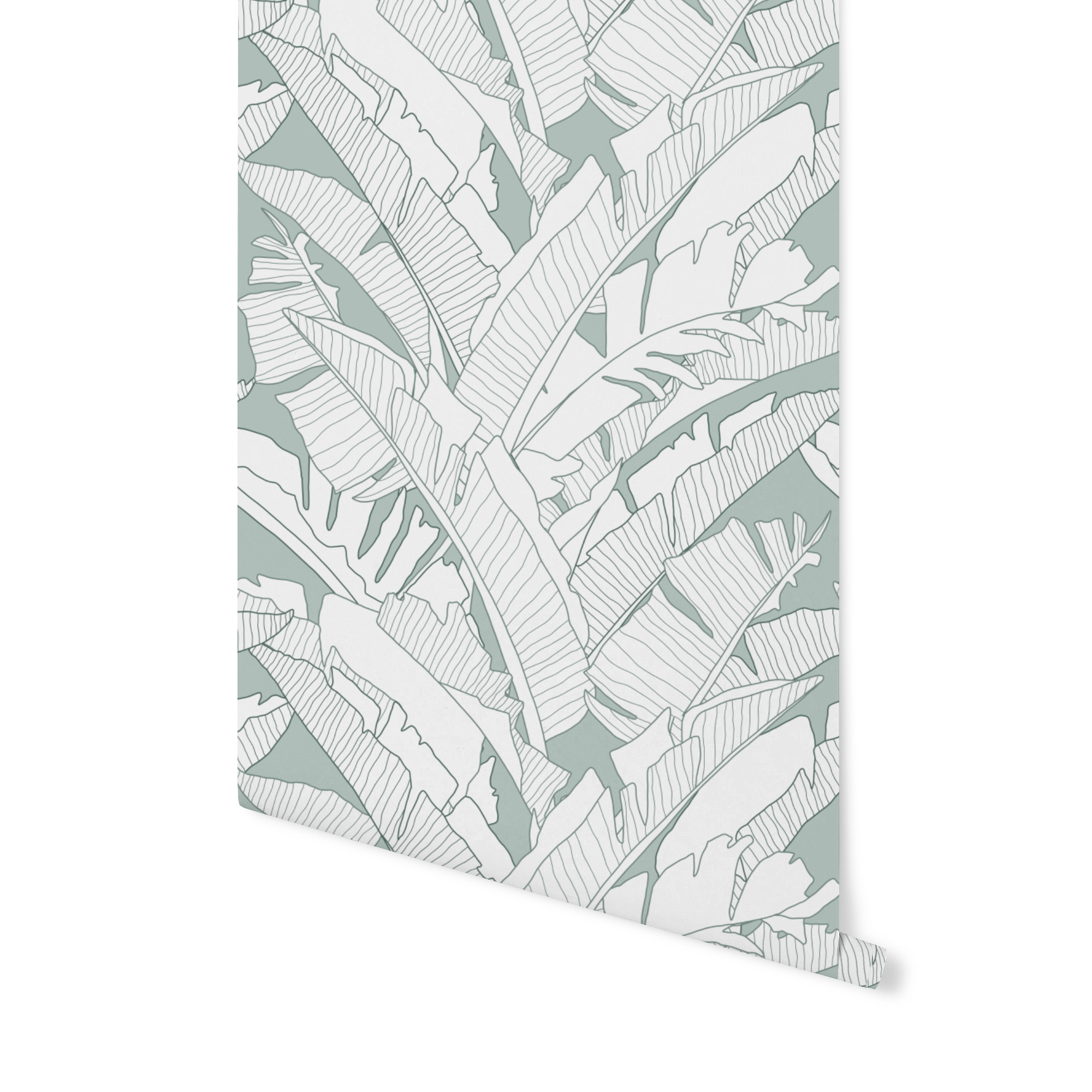 wallpaper, tapeta tropikalna, Tulum, tapeta , patternosophy, tapeta w liście bananowca, tapeta w liście