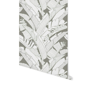 wallpaper, tapeta tropikalna, Tulum, tapeta , patternosophy, tapeta w liście bananowca, tapeta w liście