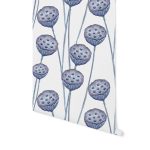 Tapety Poznań, tapeta akwarelowa, tapeta w klwiaty niebieskie, kolekcja tapet