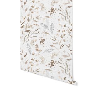 tapety poznań, tapeta w kwiaty, patternosophy, tapeta akwarelowa