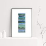 akwarela, oryginał ręcznie malowany, watercolor original painting,abstract art,patternosophy, Ania OK