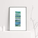 akwarela, oryginał ręcznie malowany, watercolor original painting,abstract art,patternosophy, Ania OK