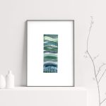 akwarela, oryginał ręcznie malowany, watercolor original painting,abstract art,patternosophy, Ania OK