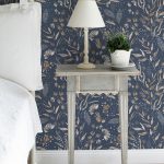 tapety poznań, tapeta w kwiaty, patternosophy, tapeta akwarelowa