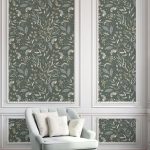 tapety poznań, tapeta w kwiaty, patternosophy, tapeta akwarelowa