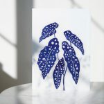 akwarela, oryginał ręcznie malowany, watercolor original painting,cobalt, monochromatic, monochromatyczny,abstract art,patternosophy, Ania OK